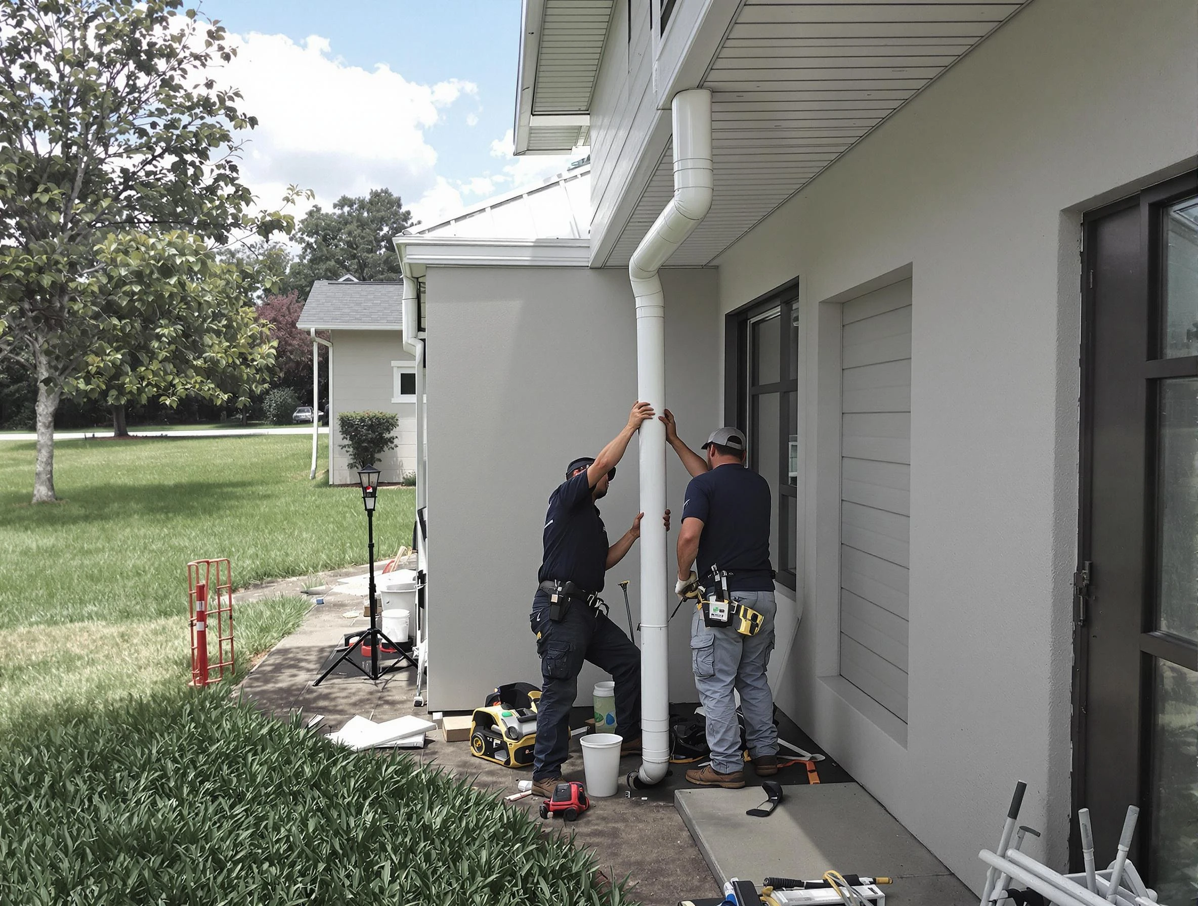 Downspout Installation service in Willowick, OH